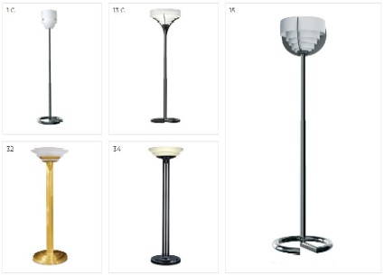 Perzel 1924 Floor Lamps